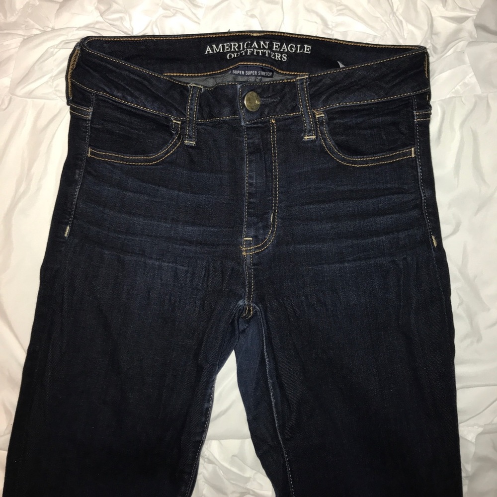 American Eagle dark wash jeggings